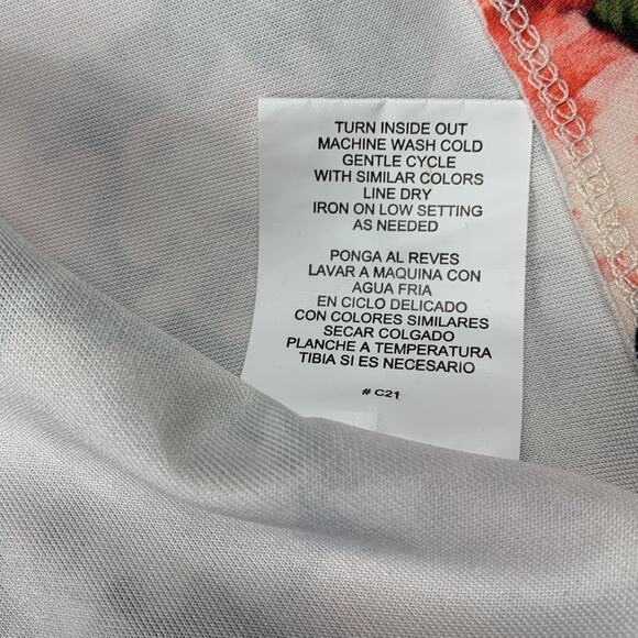 Lily Rose A Line flower scuba skirt, small - Picture 7 of 7